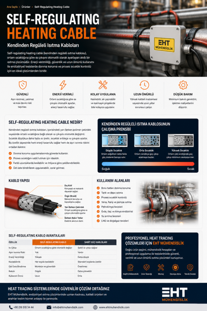 Self Regulating Heating Cable Nasıl Çalışır?